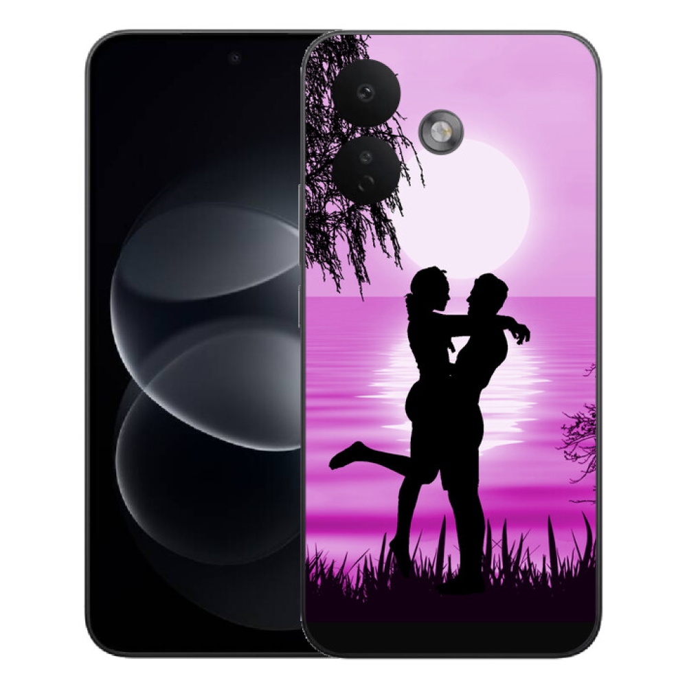 Gelový kryt mmCase na Xiaomi Redmi Note 17 Pro 5G - západ slunce