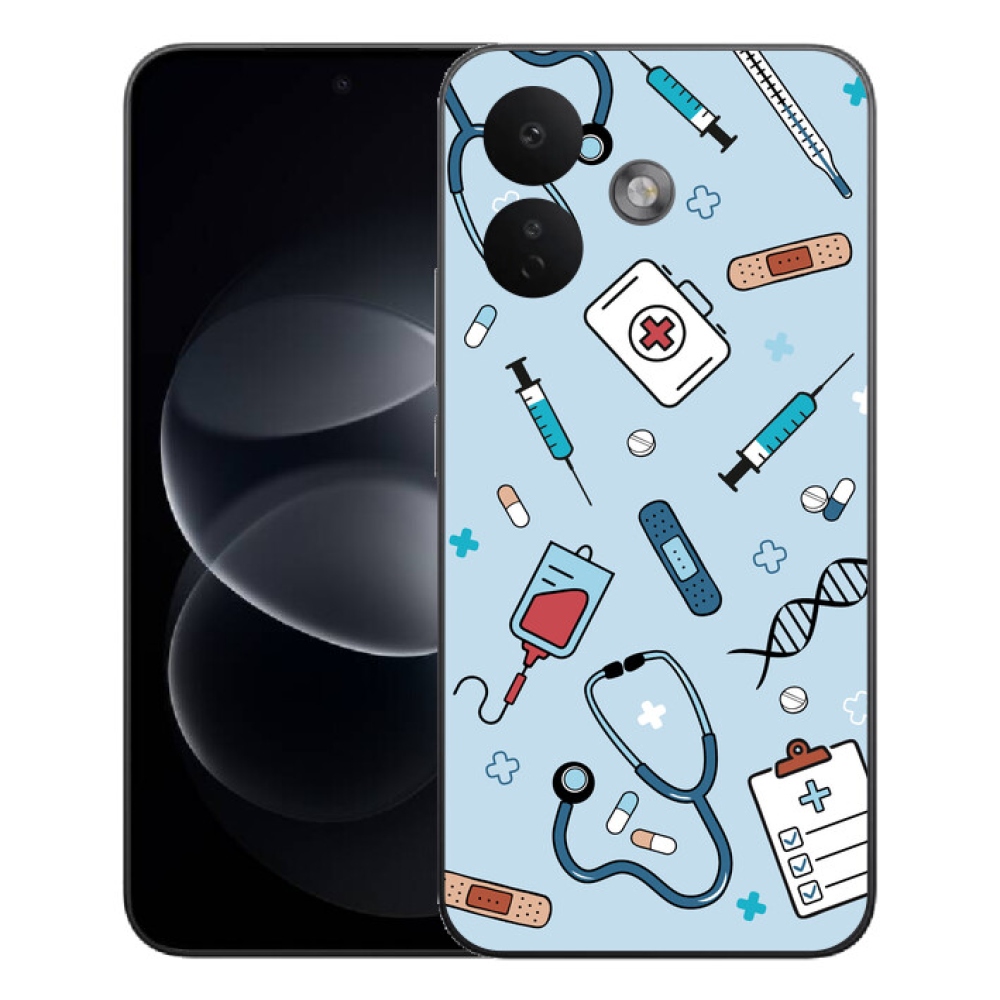 Gelový kryt mmCase na Xiaomi Redmi Note 17 Pro 5G - zdravotnictví 1