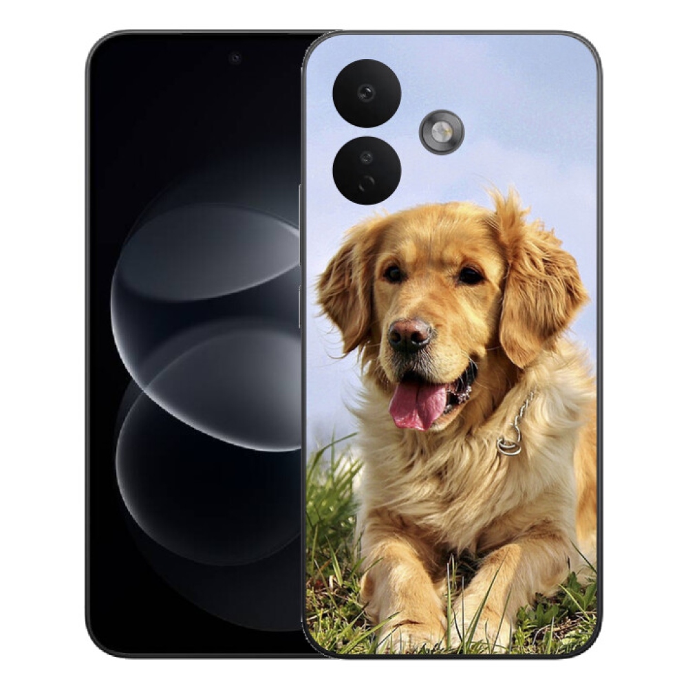 Gelový kryt mmCase na Xiaomi Redmi Note 17 Pro 5G - zlatý retrívr
