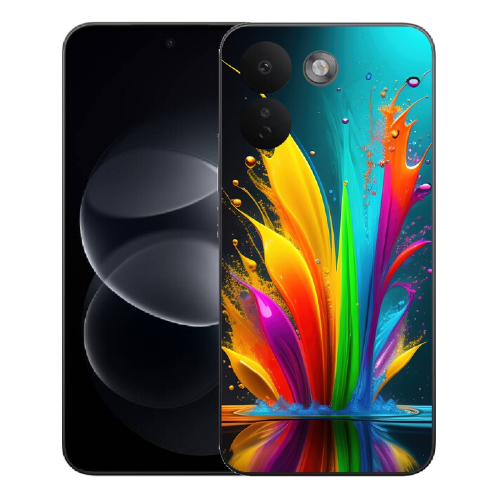 Gelový kryt mmCase na Xiaomi Redmi Note 17 Pro Max 5G - abstraktní motiv 1