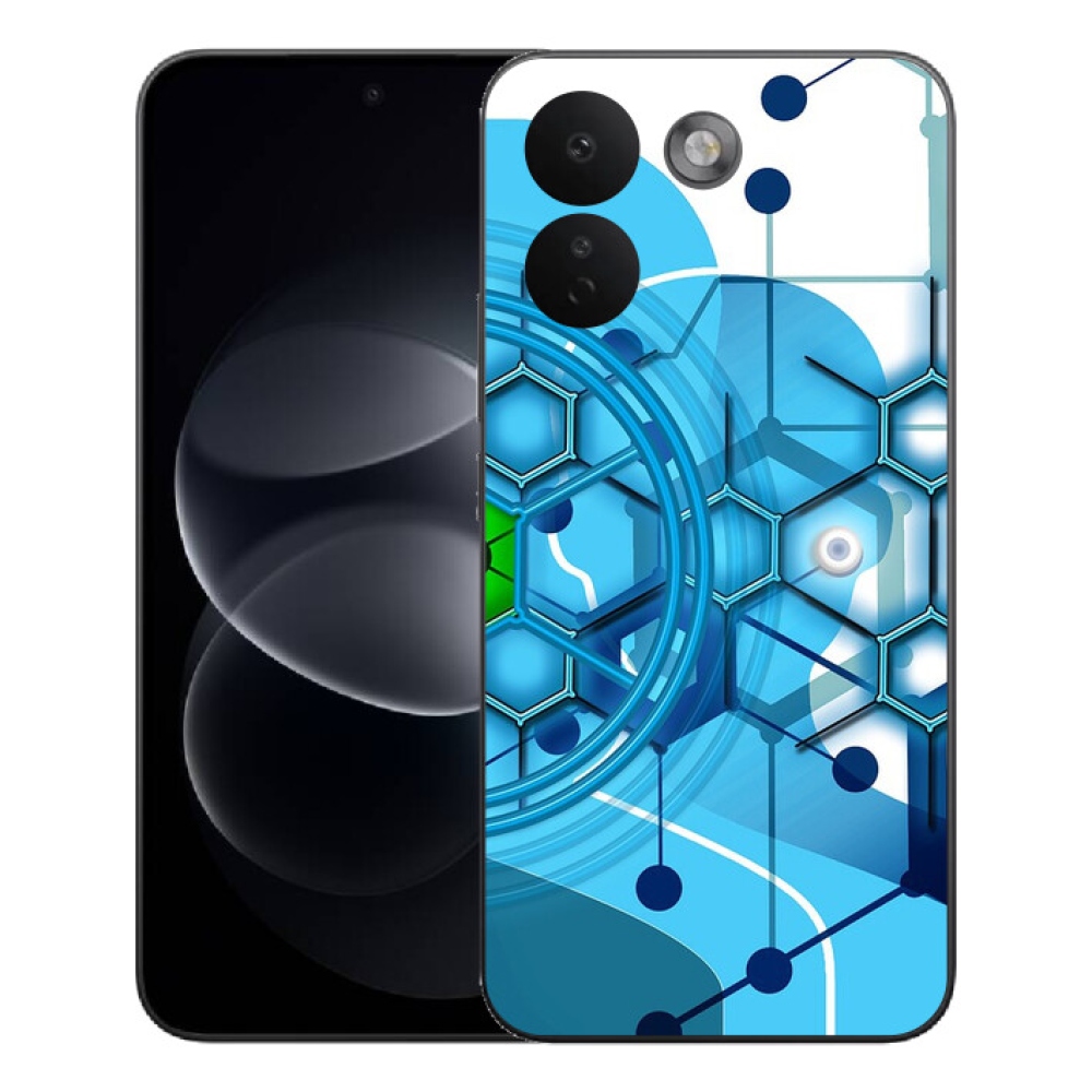 Gelový kryt mmCase na Xiaomi Redmi Note 17 Pro Max 5G - abstraktní vzor 2
