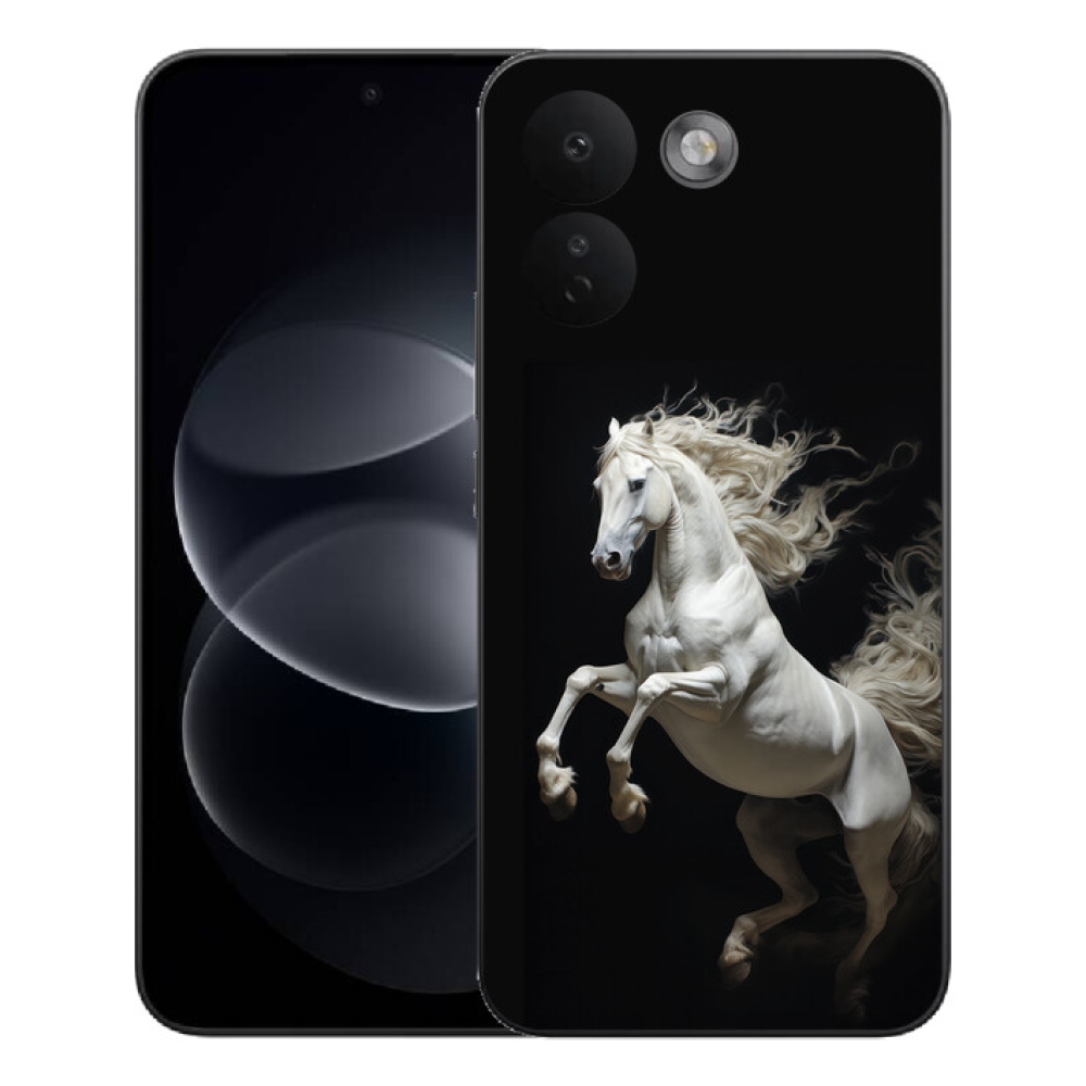 Gelový kryt mmCase na Xiaomi Redmi Note 17 Pro Max 5G - bílý kůň 4