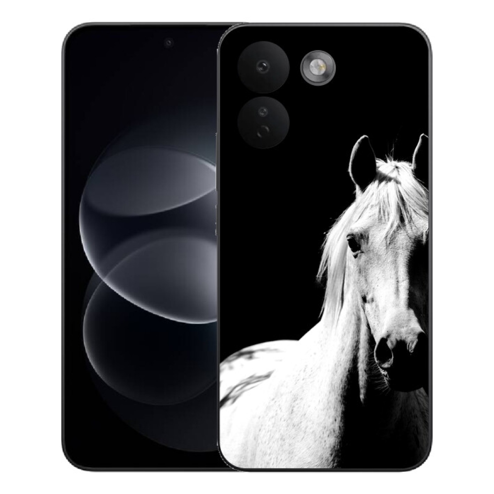 Gelový kryt mmCase na Xiaomi Redmi Note 17 Pro Max 5G - bílý kůň 5