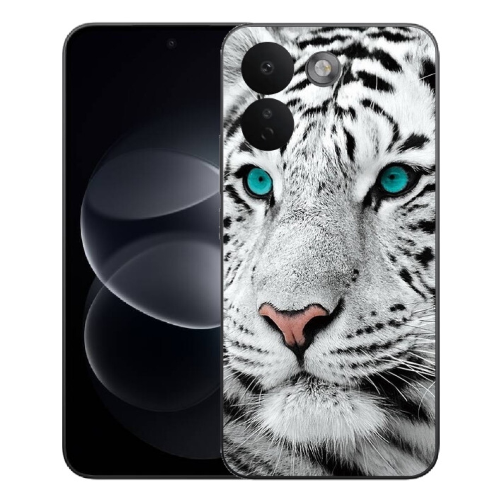 Gelový kryt mmCase na Xiaomi Redmi Note 17 Pro Max 5G - bílý tygr