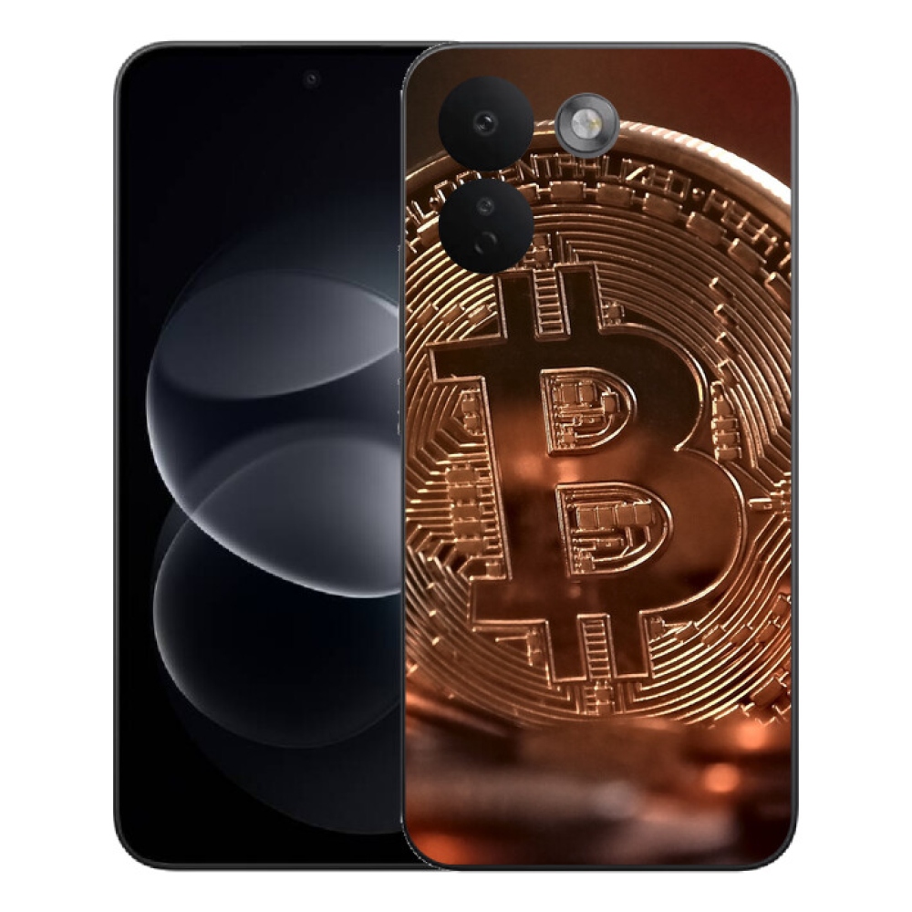 Gelový kryt mmCase na Xiaomi Redmi Note 17 Pro Max 5G - bitcoin