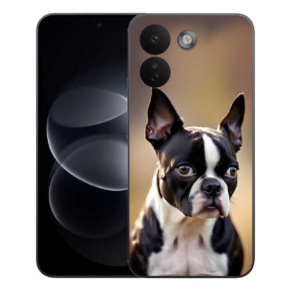 Gelový kryt mmCase na Xiaomi Redmi Note 17 Pro Max 5G - bostonský teriér