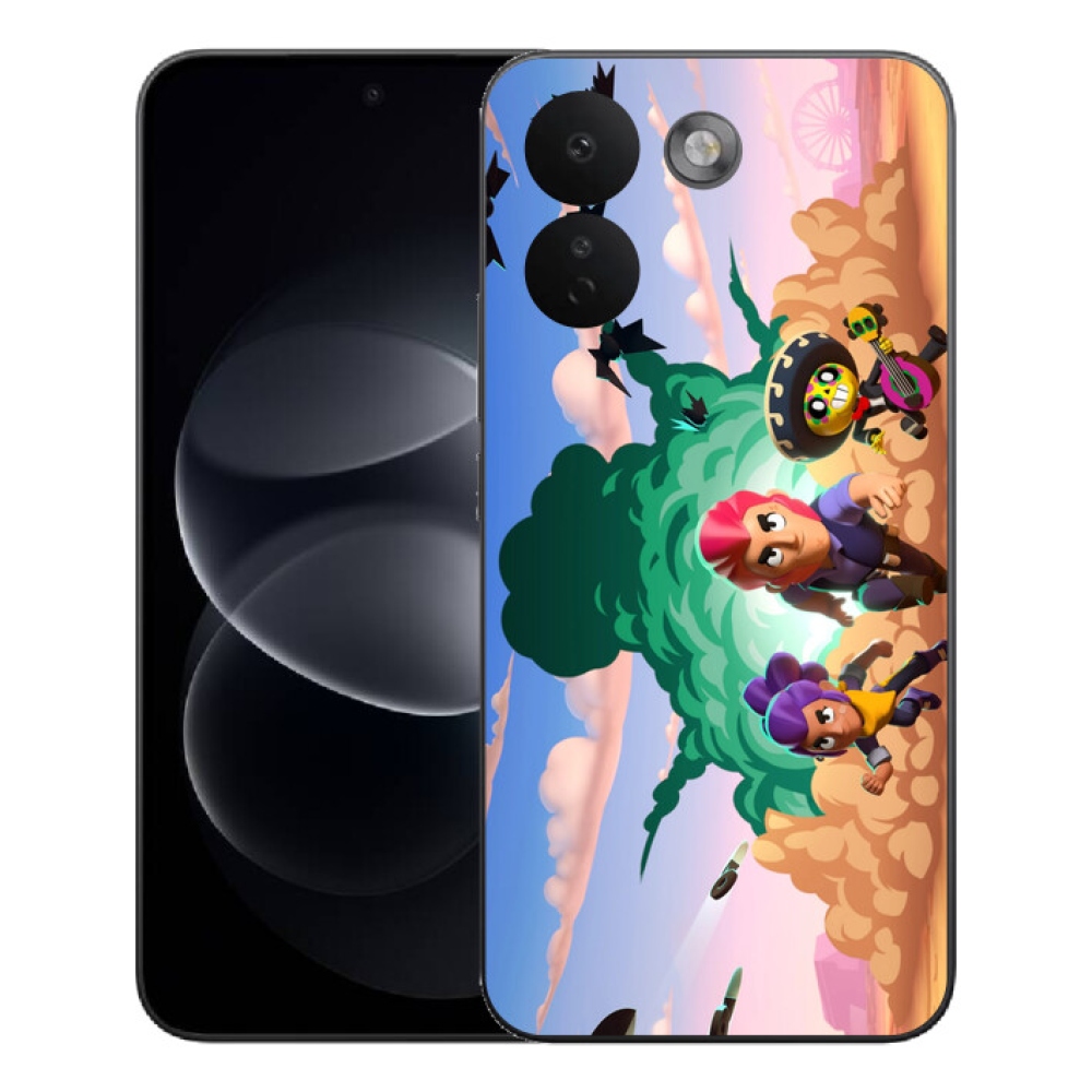 Gelový kryt mmCase na Xiaomi Redmi Note 17 Pro Max 5G - brawl stars