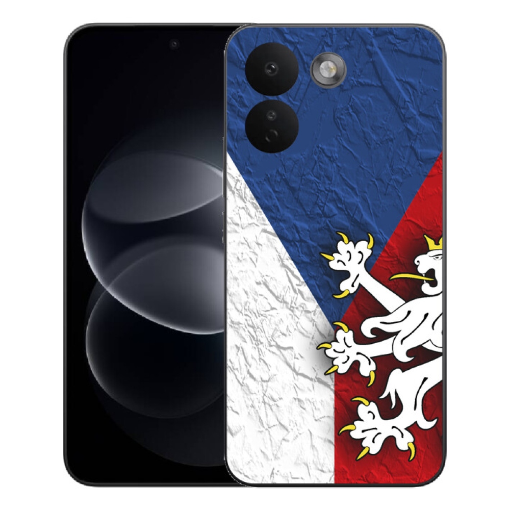 Gelový kryt mmCase na Xiaomi Redmi Note 17 Pro Max 5G - česká vlajka 1