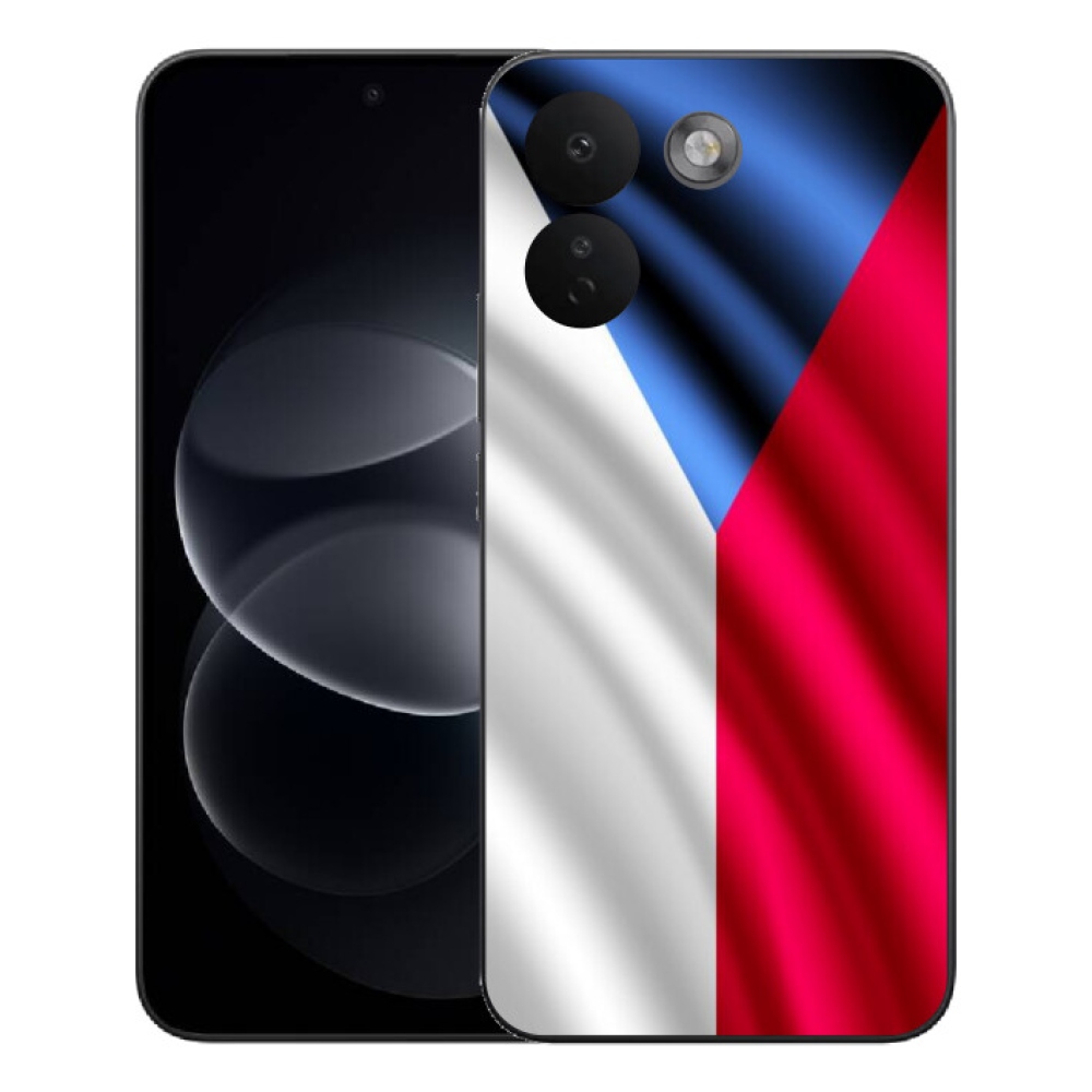 Gelový kryt mmCase na Xiaomi Redmi Note 17 Pro Max 5G - česká vlajka