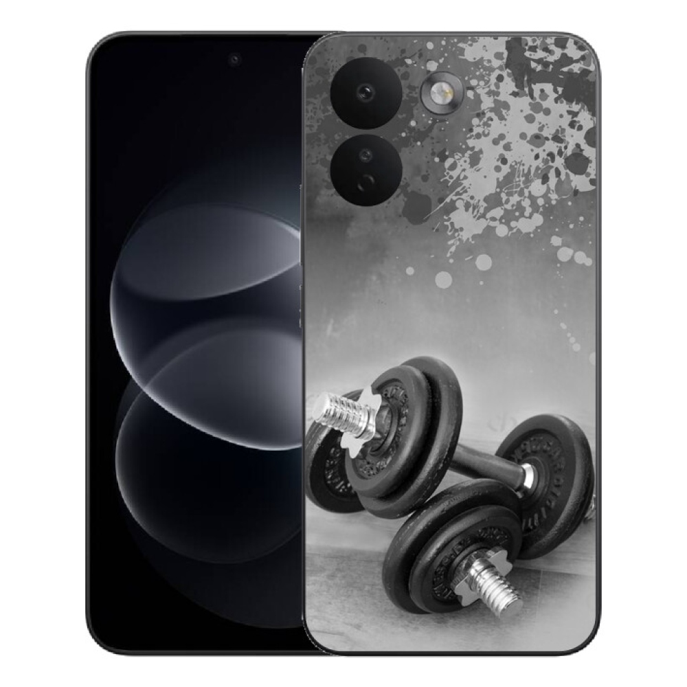 Gelový kryt mmCase na Xiaomi Redmi Note 17 Pro Max 5G - činky 1