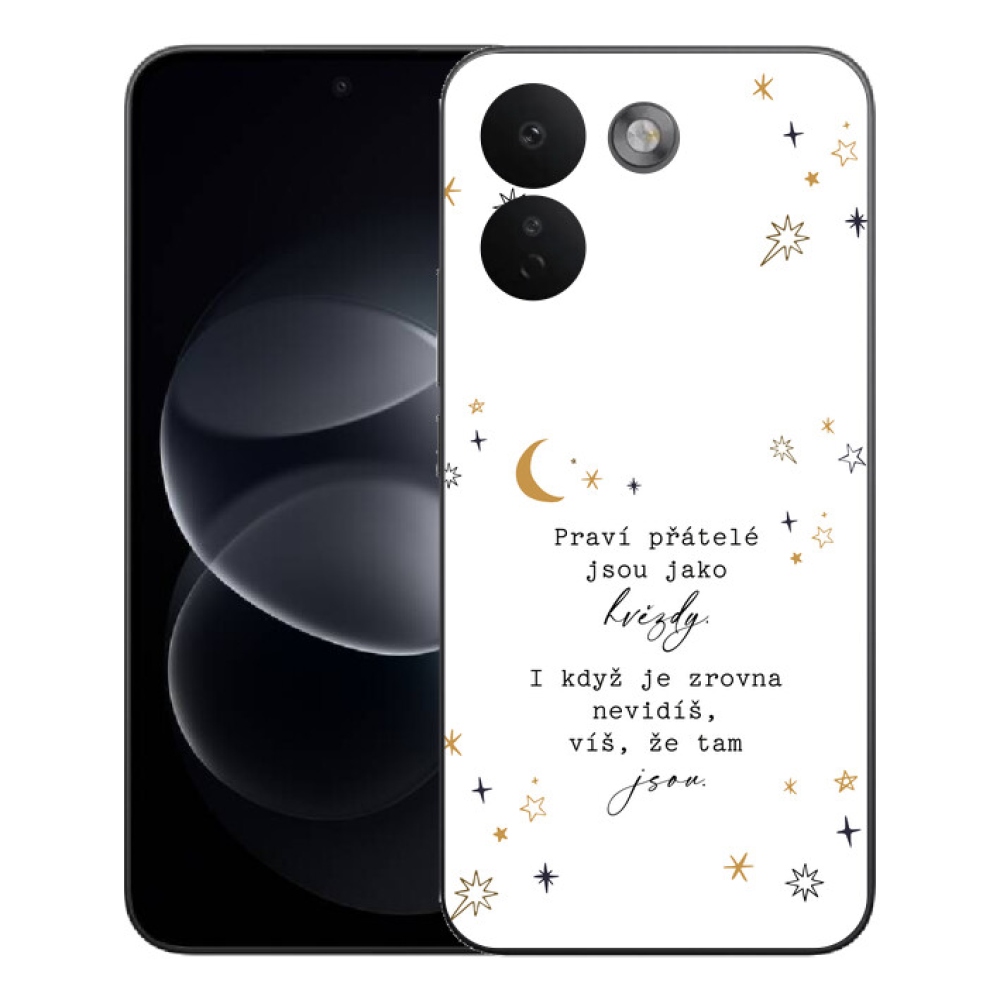 Gelový kryt mmCase na Xiaomi Redmi Note 17 Pro Max 5G - citát 6 bílé pozadí