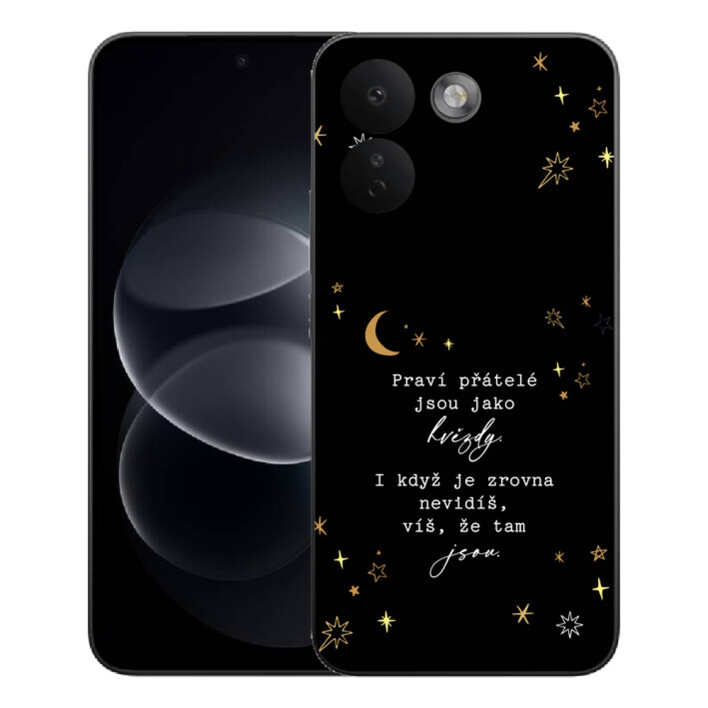 Gelový kryt mmCase na Xiaomi Redmi Note 17 Pro Max 5G - citát 6 černé pozadí