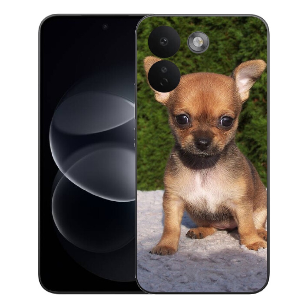 Gelový kryt mmCase na Xiaomi Redmi Note 17 Pro Max 5G - čivava 3