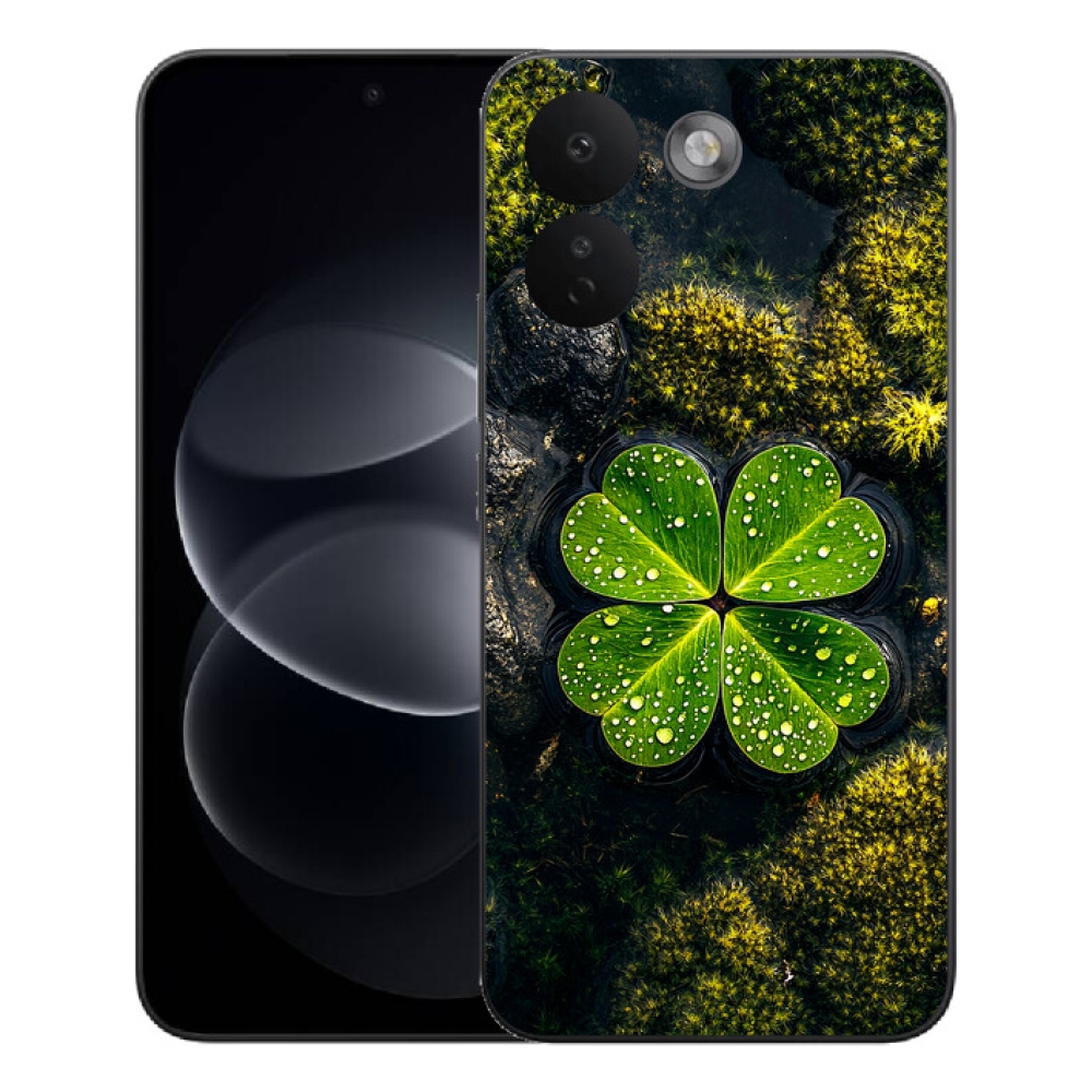 Gelový kryt mmCase na Xiaomi Redmi Note 17 Pro Max 5G - čtyřlístek