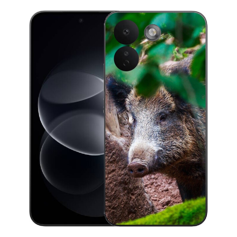 Gelový kryt mmCase na Xiaomi Redmi Note 17 Pro Max 5G - divoké prase