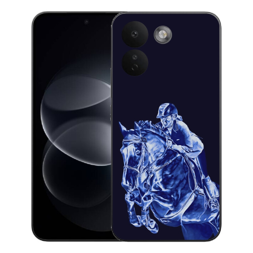 Gelový kryt mmCase na Xiaomi Redmi Note 17 Pro Max 5G - dostihový kůň