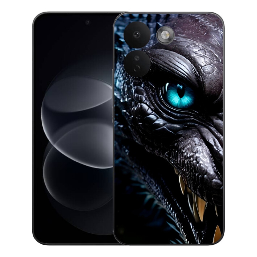 Gelový kryt mmCase na Xiaomi Redmi Note 17 Pro Max 5G - dračí pohled