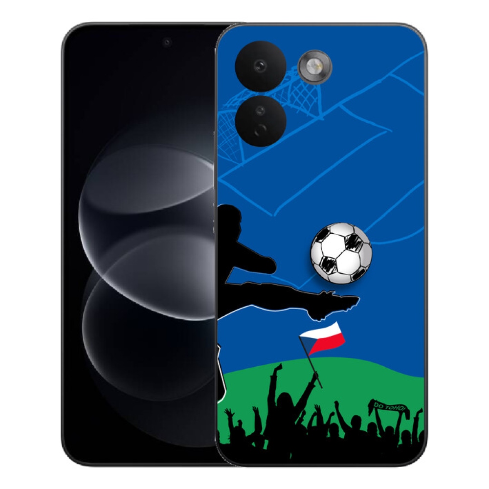 Gelový kryt mmCase na Xiaomi Redmi Note 17 Pro Max 5G - fanoušci fotbalu
