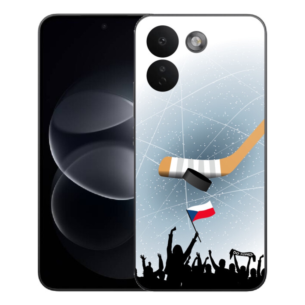 Gelový kryt mmCase na Xiaomi Redmi Note 17 Pro Max 5G - fanoušci hokeje