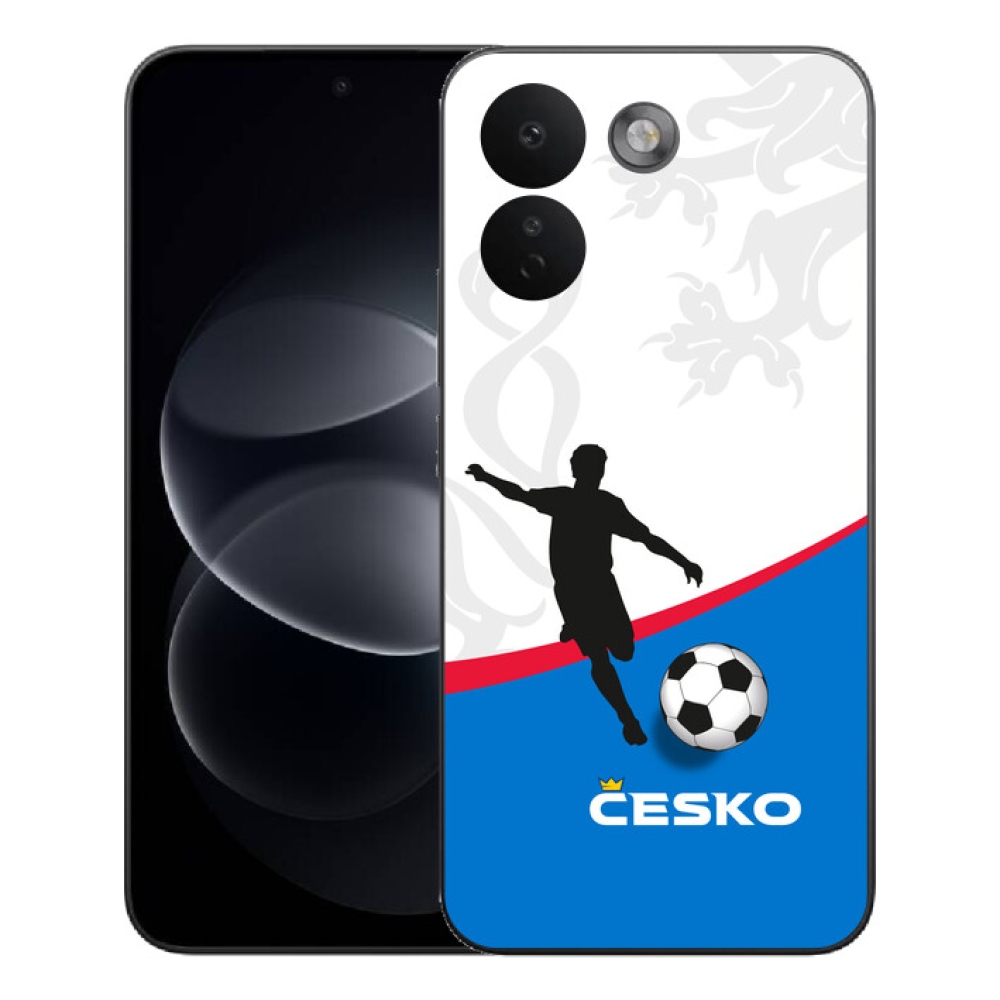Gelový kryt mmCase na Xiaomi Redmi Note 17 Pro Max 5G - fotbal Česko 1
