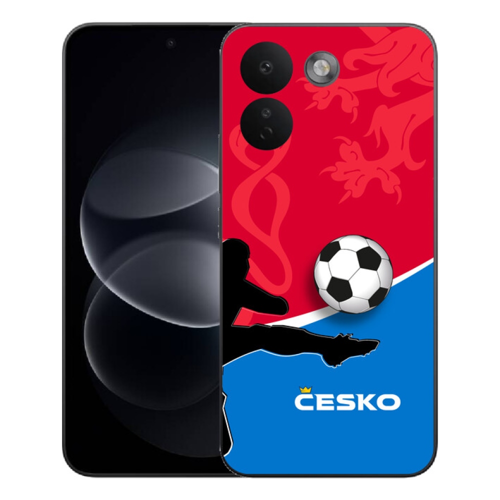 Gelový kryt mmCase na Xiaomi Redmi Note 17 Pro Max 5G - fotbal Česko 2