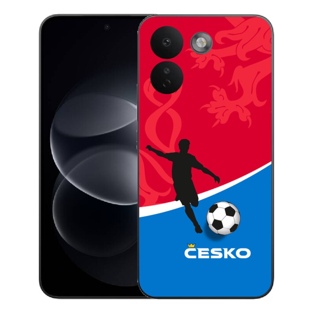 Gelový kryt mmCase na Xiaomi Redmi Note 17 Pro Max 5G - fotbal Česko