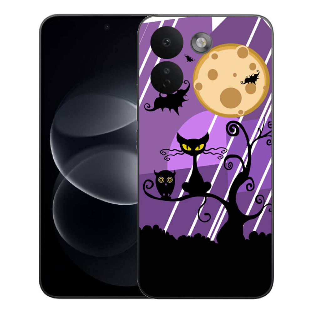 Gelový kryt mmCase na Xiaomi Redmi Note 17 Pro Max 5G - halloween