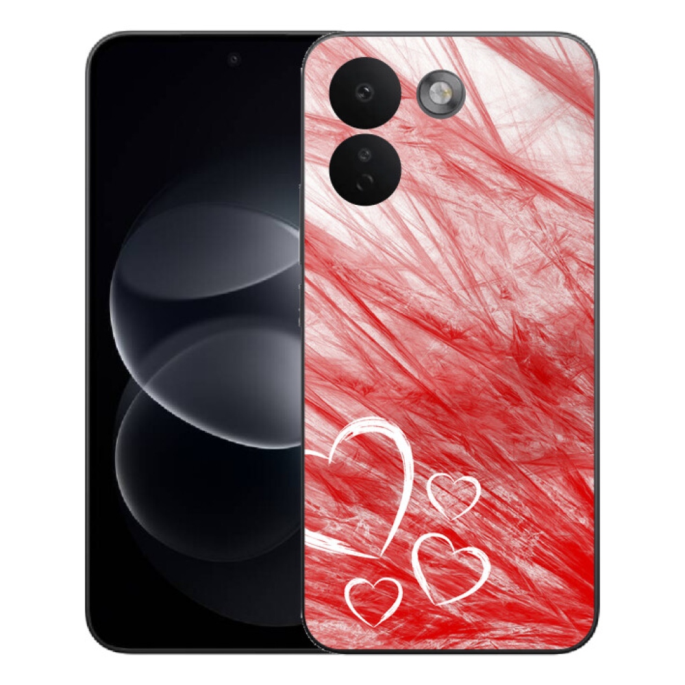 Gelový kryt mmCase na Xiaomi Redmi Note 17 Pro Max 5G - heart