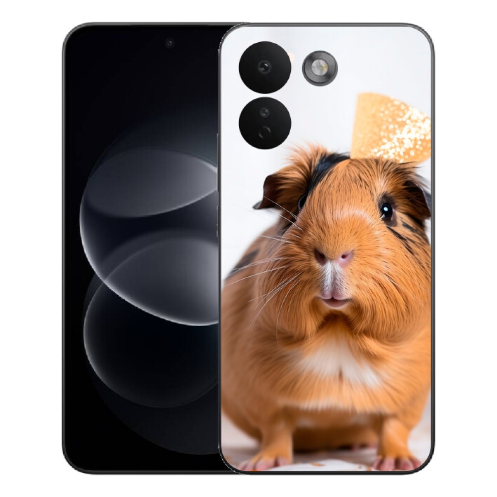 Gelový kryt mmCase na Xiaomi Redmi Note 17 Pro Max 5G - hnědé morče