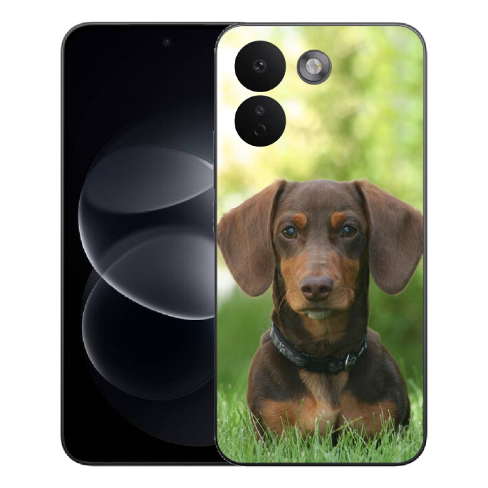 Gelový kryt mmCase na Xiaomi Redmi Note 17 Pro Max 5G - hnědý jezevčík