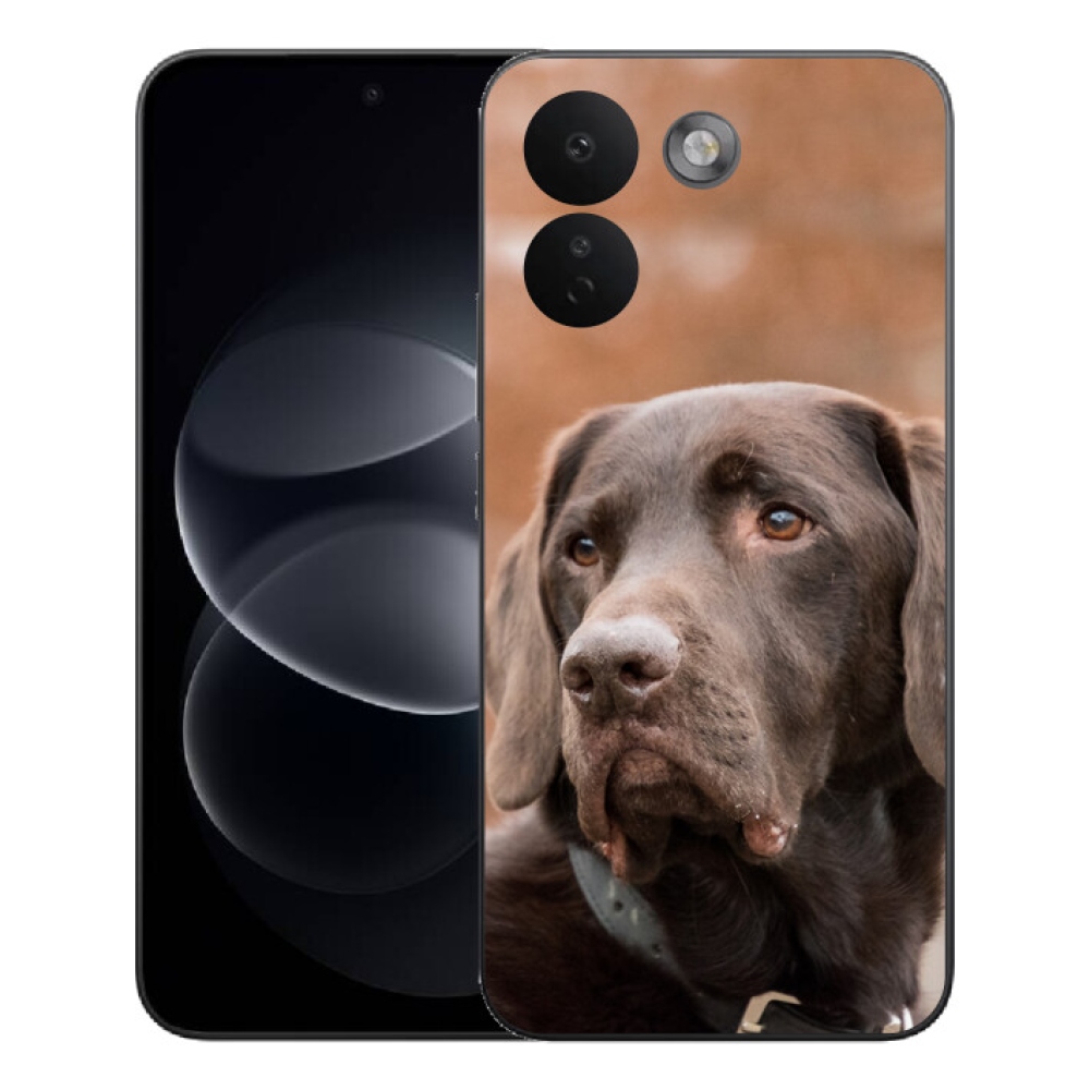 Gelový kryt mmCase na Xiaomi Redmi Note 17 Pro Max 5G - hnědý labrador