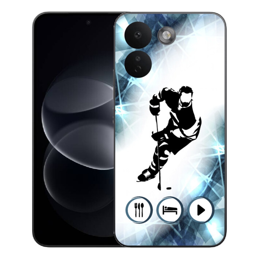 Gelový kryt mmCase na Xiaomi Redmi Note 17 Pro Max 5G - hokej 1