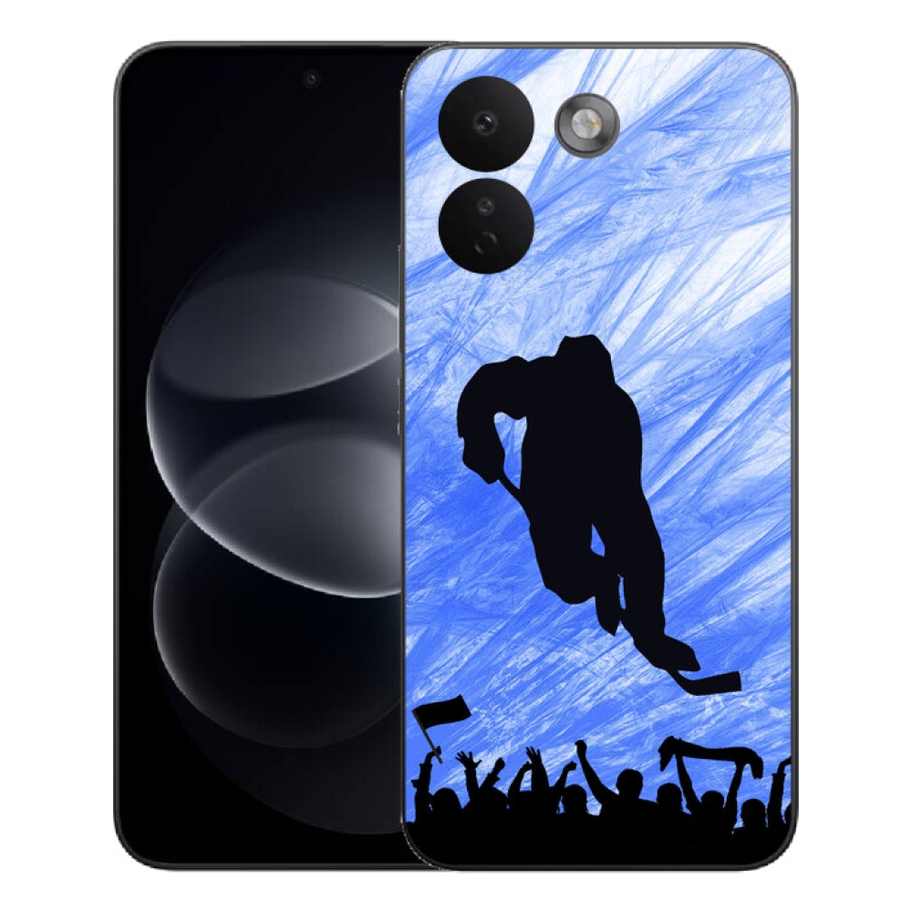 Gelový kryt mmCase na Xiaomi Redmi Note 17 Pro Max 5G - hokejový hráč