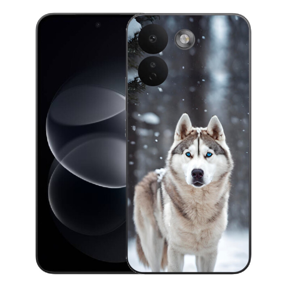 Gelový kryt mmCase na Xiaomi Redmi Note 17 Pro Max 5G - husky 2