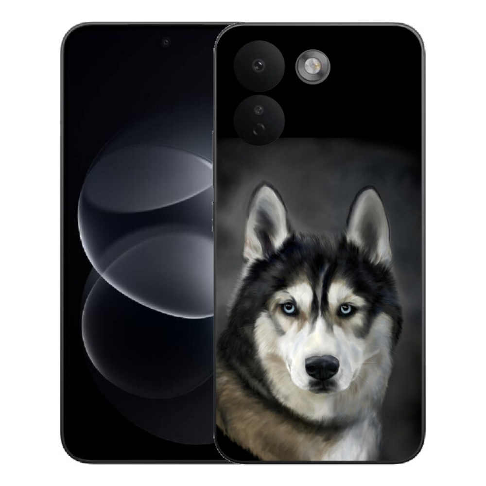 Gelový kryt mmCase na Xiaomi Redmi Note 17 Pro Max 5G - husky