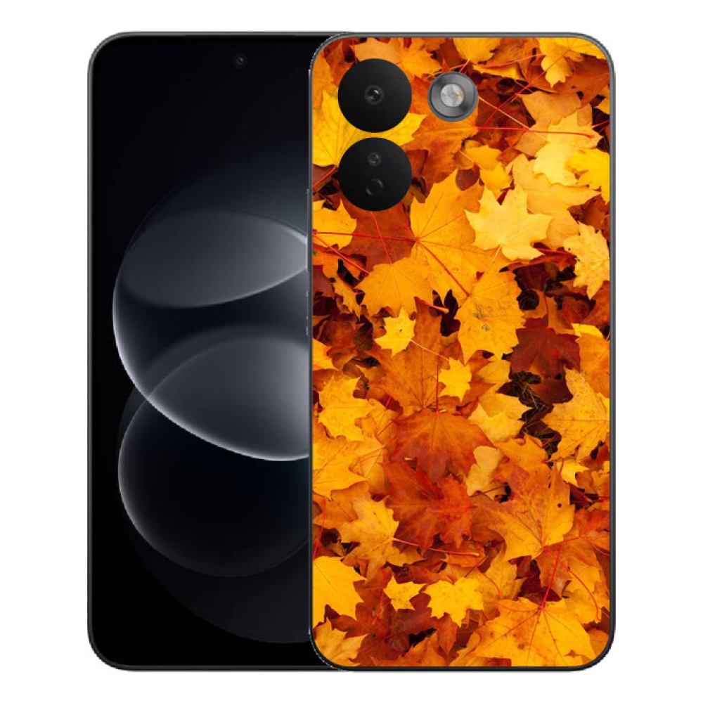 Gelový kryt mmCase na Xiaomi Redmi Note 17 Pro Max 5G - javorové listy