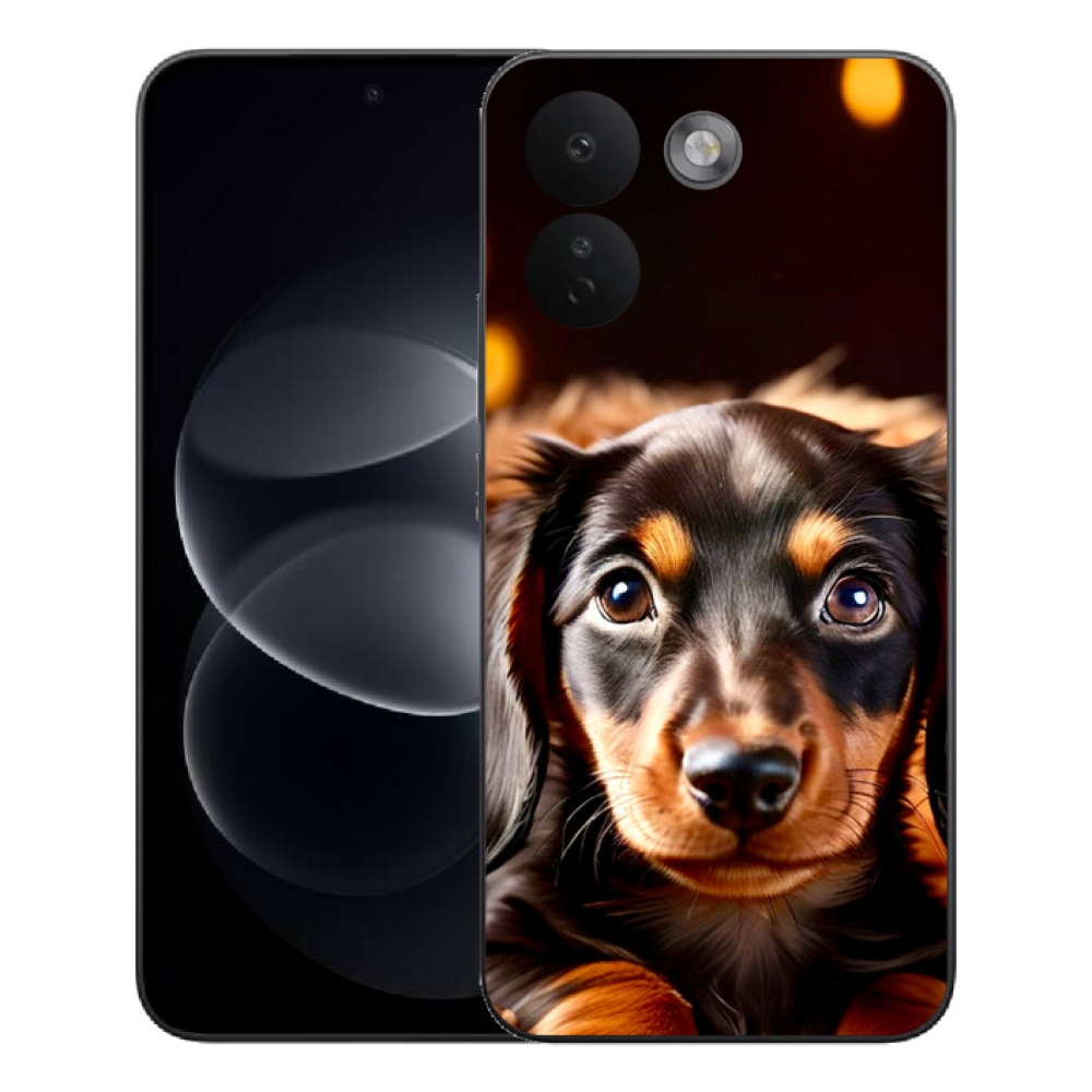 Gelový kryt mmCase na Xiaomi Redmi Note 17 Pro Max 5G - jezevčík