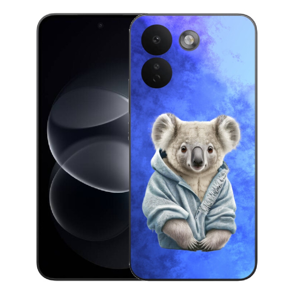 Gelový kryt mmCase na Xiaomi Redmi Note 17 Pro Max 5G - koala ve svetru