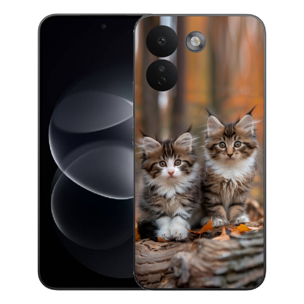 Gelový kryt mmCase na Xiaomi Redmi Note 17 Pro Max 5G - kočičí duo 3