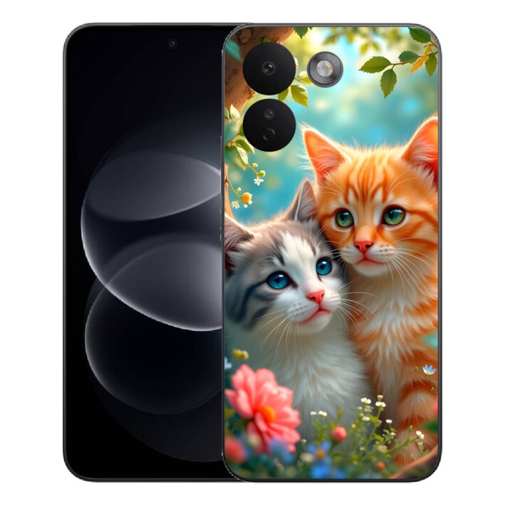 Gelový kryt mmCase na Xiaomi Redmi Note 17 Pro Max 5G - kočičí láska 2