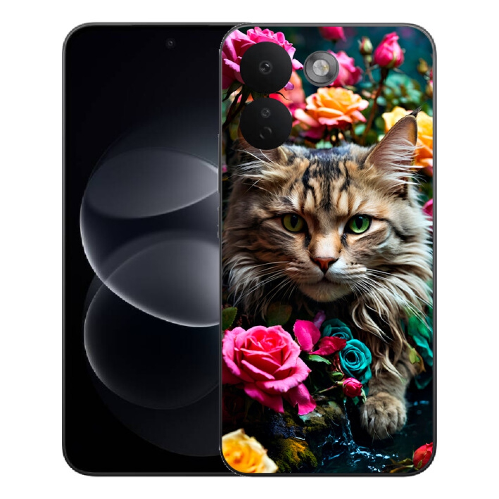 Gelový kryt mmCase na Xiaomi Redmi Note 17 Pro Max 5G - kočíčí pohled 2