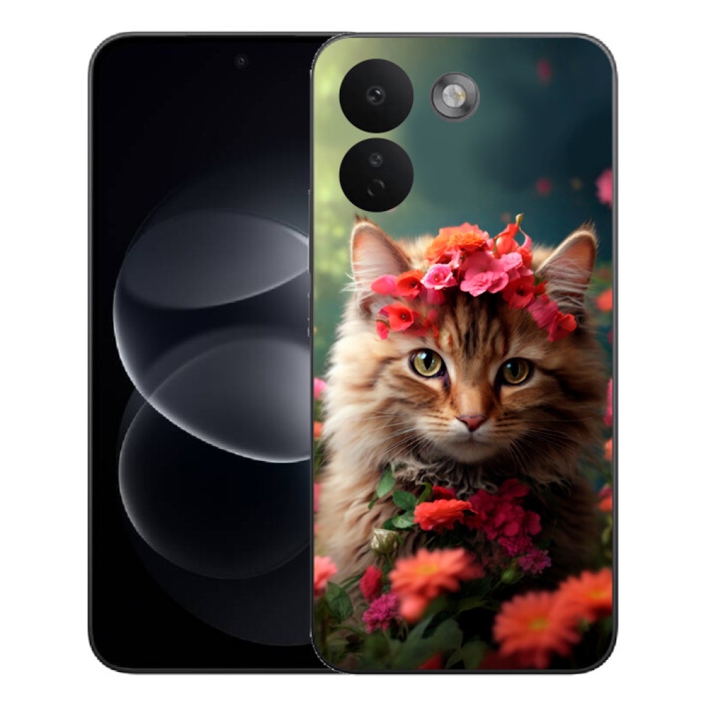 Gelový kryt mmCase na Xiaomi Redmi Note 17 Pro Max 5G - kočíčí princezna