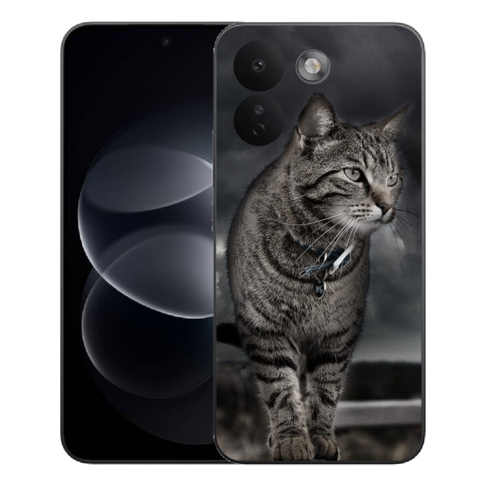 Gelový kryt mmCase na Xiaomi Redmi Note 17 Pro Max 5G - kočka