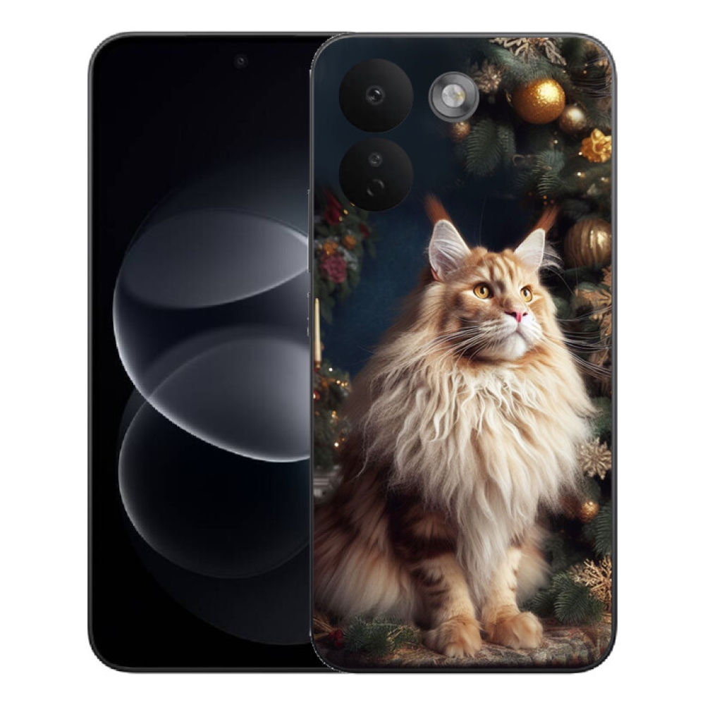 Gelový kryt mmCase na Xiaomi Redmi Note 17 Pro Max 5G - kočka u stromku