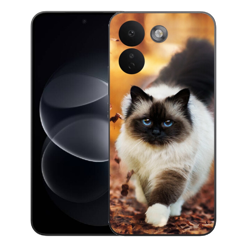 Gelový kryt mmCase na Xiaomi Redmi Note 17 Pro Max 5G - kočka