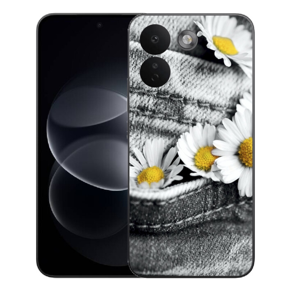 Gelový kryt mmCase na Xiaomi Redmi Note 17 Pro Max 5G - kopretiny