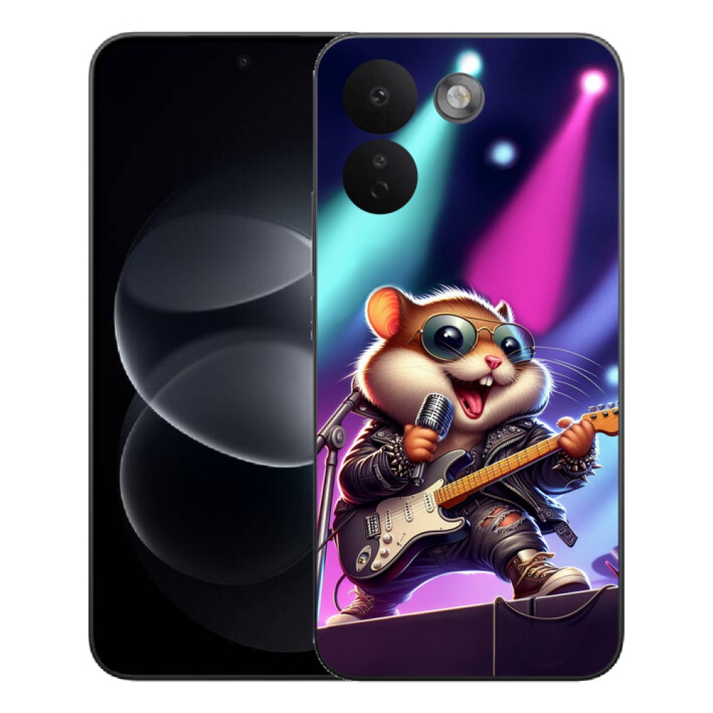 Gelový kryt mmCase na Xiaomi Redmi Note 17 Pro Max 5G - křeček rocker