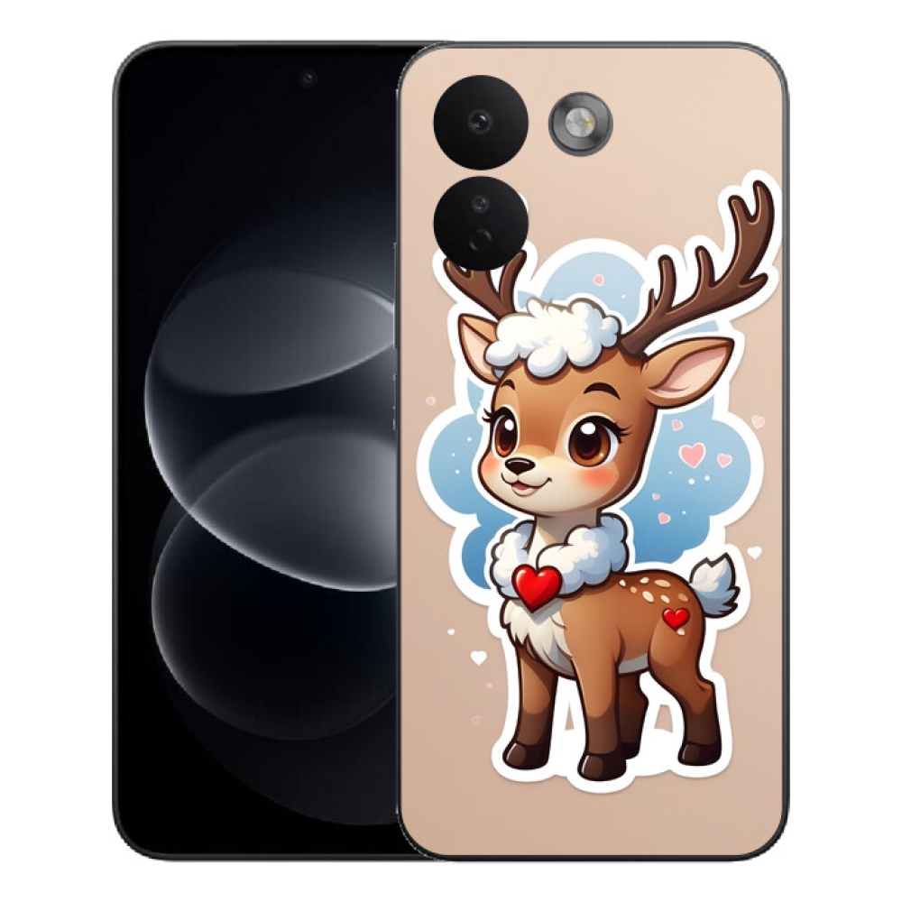 Gelový kryt mmCase na Xiaomi Redmi Note 17 Pro Max 5G - kreslený sob