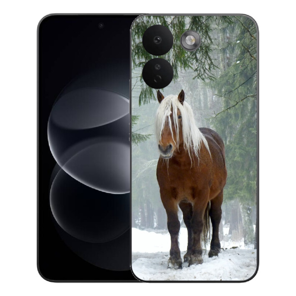 Gelový kryt mmCase na Xiaomi Redmi Note 17 Pro Max 5G - kůň v lese