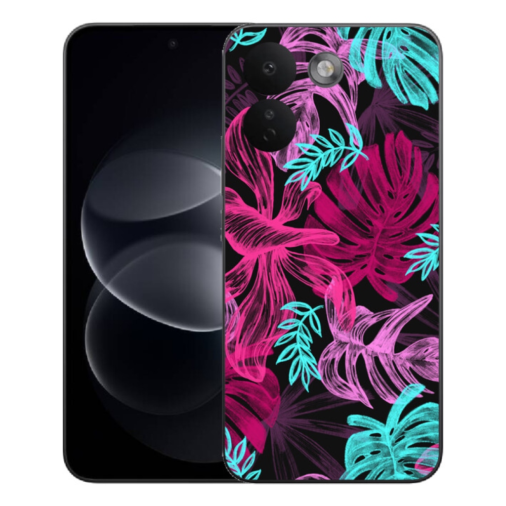 Gelový kryt mmCase na Xiaomi Redmi Note 17 Pro Max 5G - květiny 1